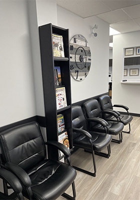 Clinic waiting room